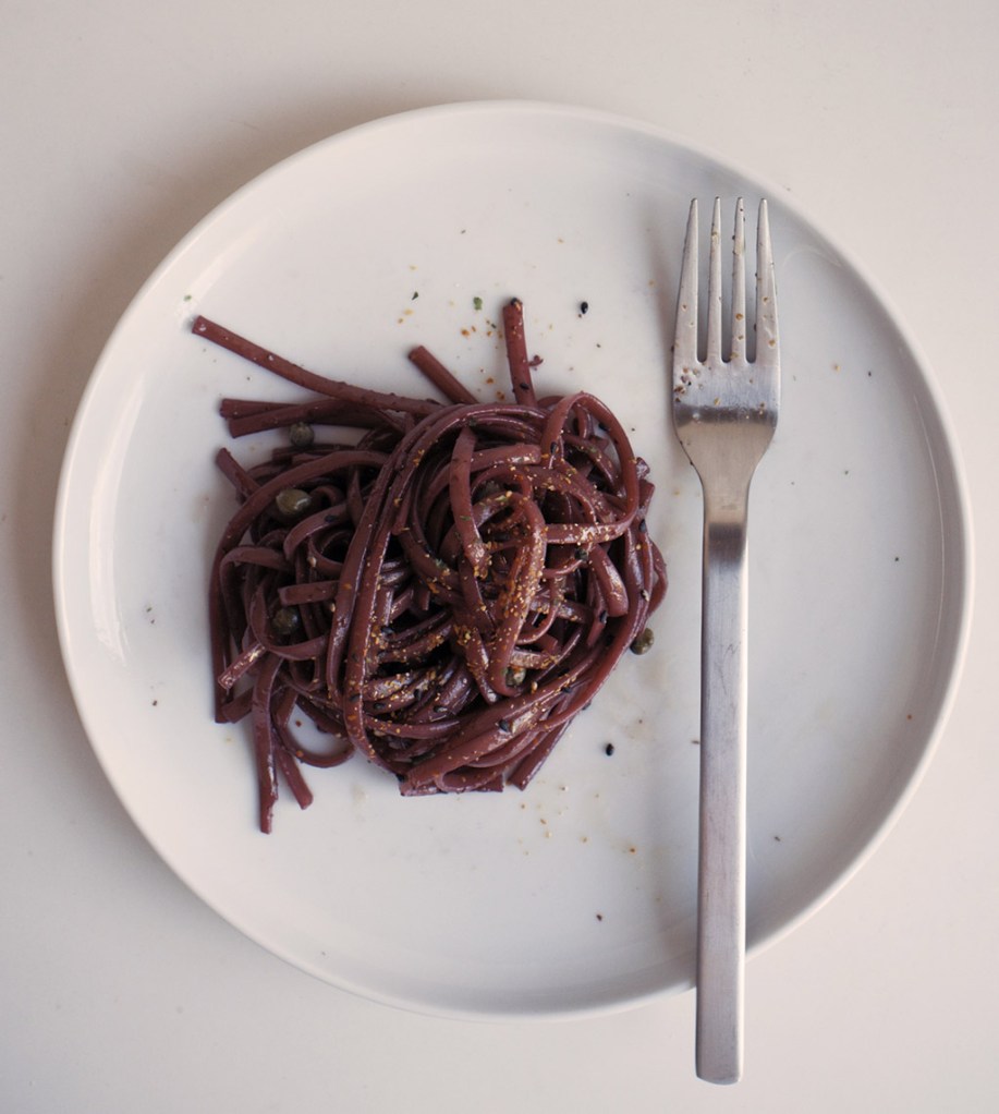 Red wine pasta