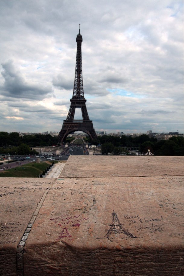 Eiffel from Trocadéro2 - selective levels
