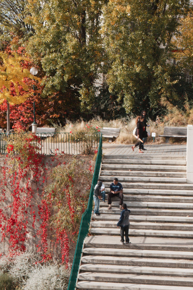 Le parc de Belleville19k64