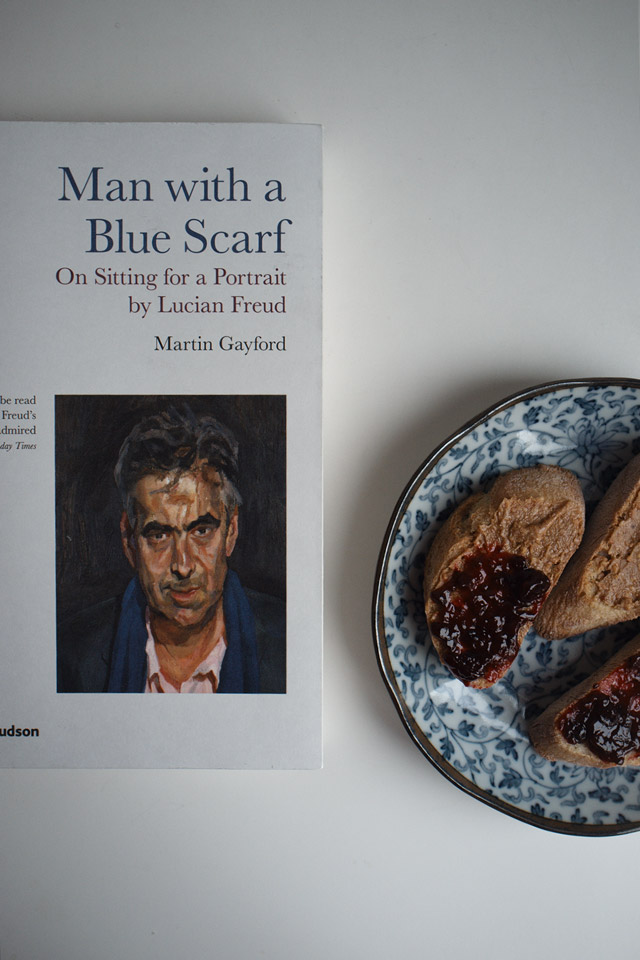 Man w a blue scarf by Martin Grayfordk64