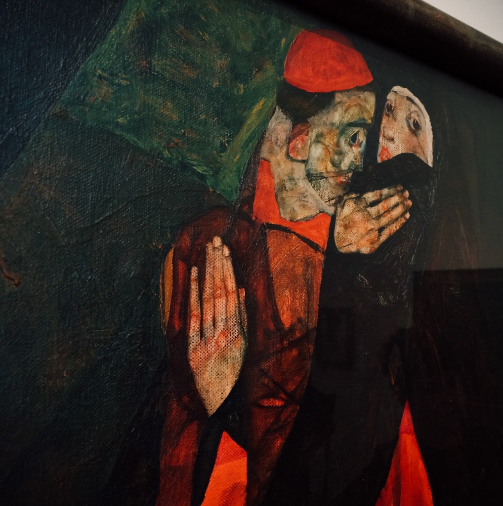 Egon Schiele - Cardinal & Nun (Caress) 1912