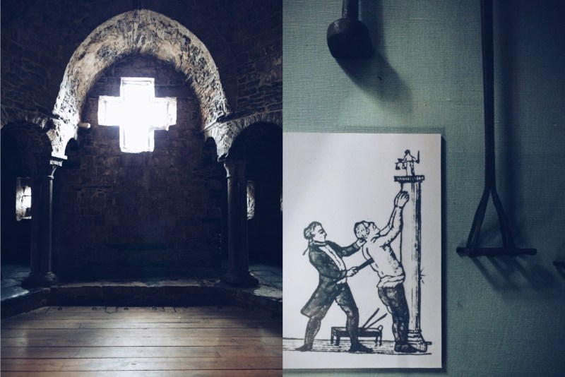 Gravensteen castle - diptych