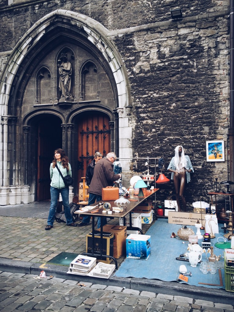 Ghent - flea market