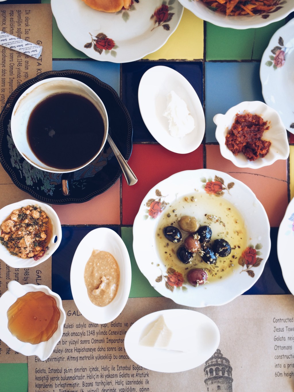 Turkish breakfast in Istanbul:&nbsp;Beyoğlu