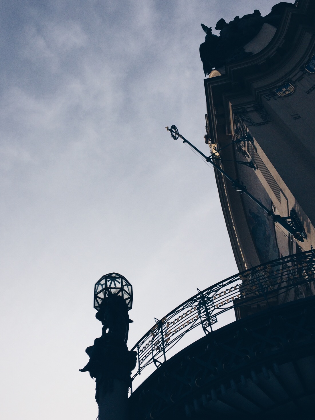 Prague - Cubist torchbearer Municipal House