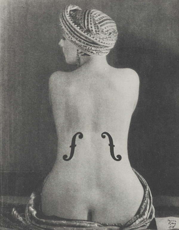 Le violon dingres (Kiki de montparnasse) by Man Ray