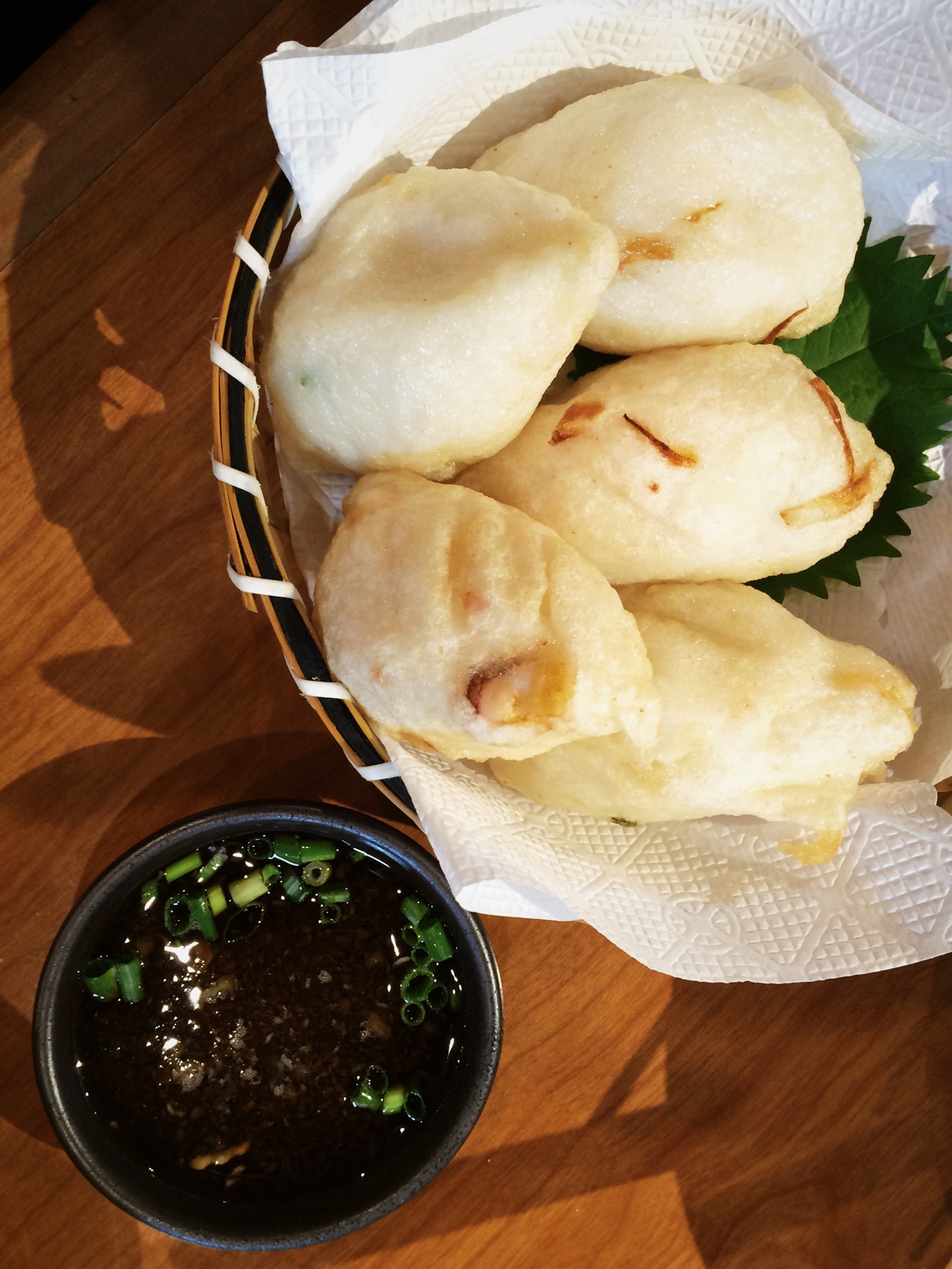 Satsuma-age (fried fishcakes) @ Oden Miyuki Honten おでん居酒屋 三幸 in Kanazawa