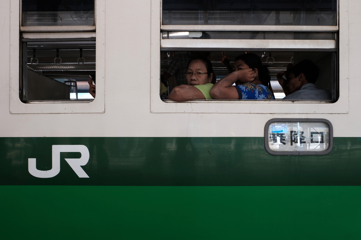 Yangon train