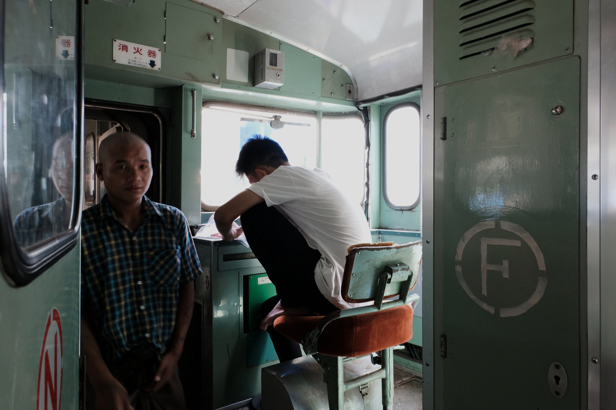 Yangon train