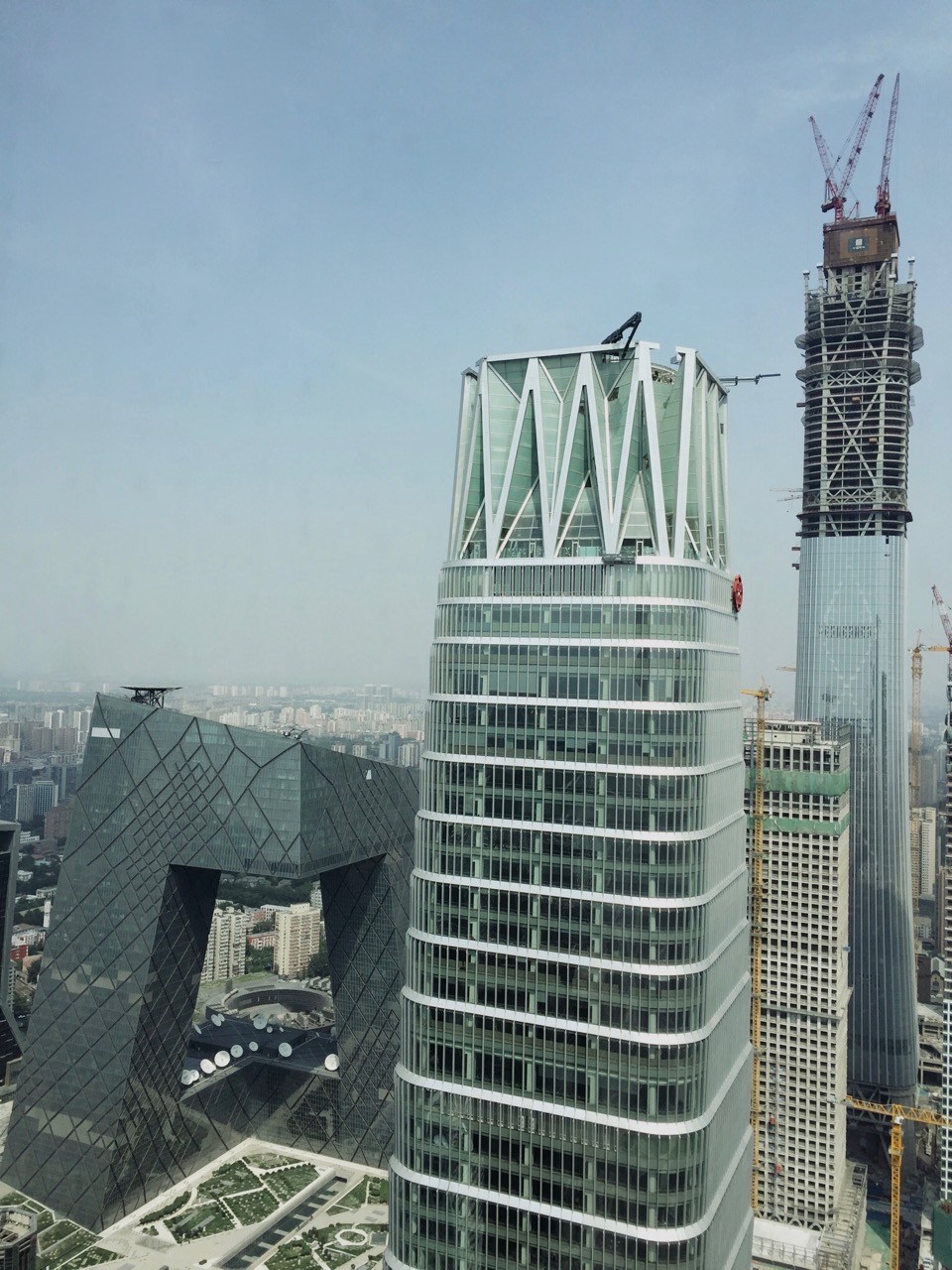 View from China World Summit Wing Hotel